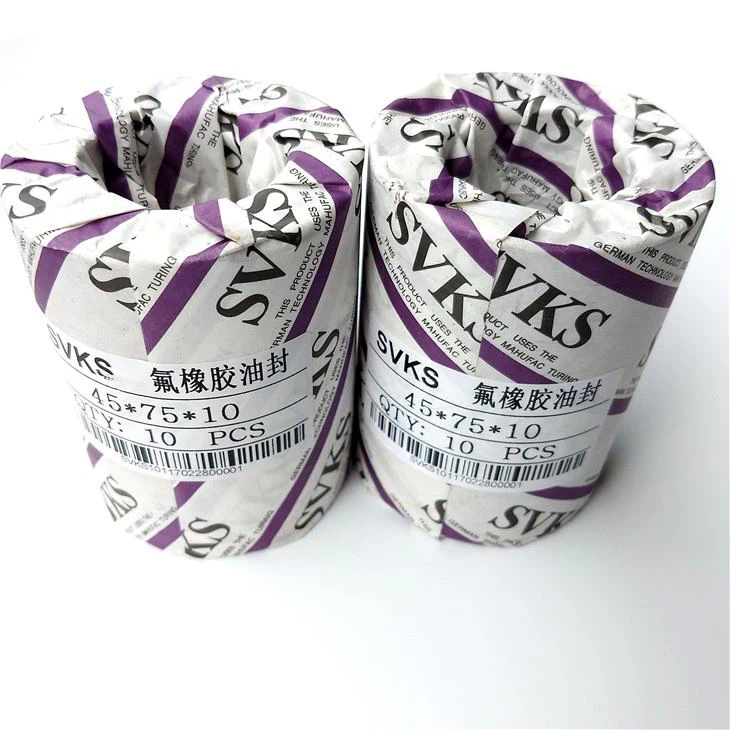 45x75x10 Brown Viton Radial Shaft Lip Seals
