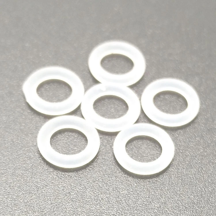 I nostri O-ring in silicone trasparente da 8 * 5 * 1,5 mm (50 A) per i client...